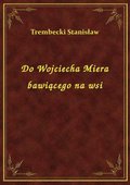 ebooki: Do Wojciecha Miera bawiącego na wsi - ebook