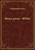 Poezje prozą : Wróbel - ebook