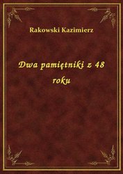 : Dwa pamiętniki z 48 roku - ebook