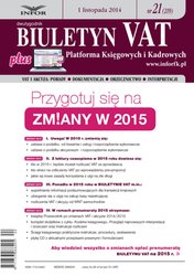 : Biuletyn VAT - e-wydanie – 21/2014