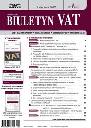 : Biuletyn VAT - e-wydanie – 1/2017