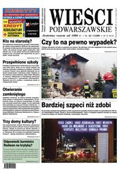 : Wieści Podwarszawskie - e-wydanie – 44/2018