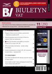 : Biuletyn VAT - e-wydanie – 11/2020