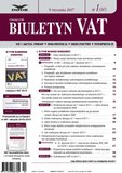 : Biuletyn VAT - 1/2017