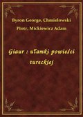 Giaur : ułamki powieści tureckiej - ebook