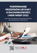 Porównanie przepisów ustawy o rachunkowości i MSR/MSSF 2021/2022 - ebook