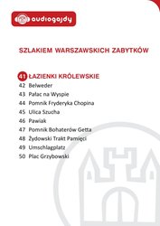 : Łazienki Królewskie. Szlakiem warszawskich zabytków - audiobook