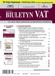 : Biuletyn VAT - e-wydanie – 6/2015