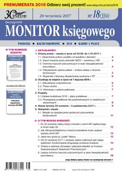 : Monitor Księgowego - e-wydanie – 18/2017