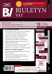 : Biuletyn VAT - e-wydanie – 12/2020
