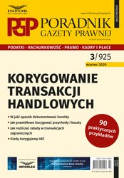 : Poradnik Gazety Prawnej - e-wydanie – 3/2020