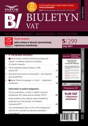 : Biuletyn VAT - e-wydanie – 5/2021
