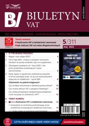 : Biuletyn VAT - e-wydanie – 5/2022